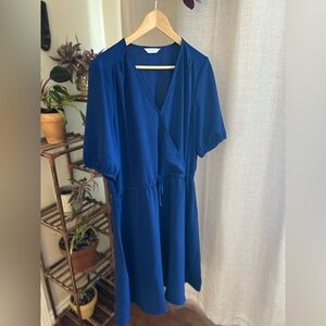 NWOT Denver Hayes Royal Blue Midi Dress